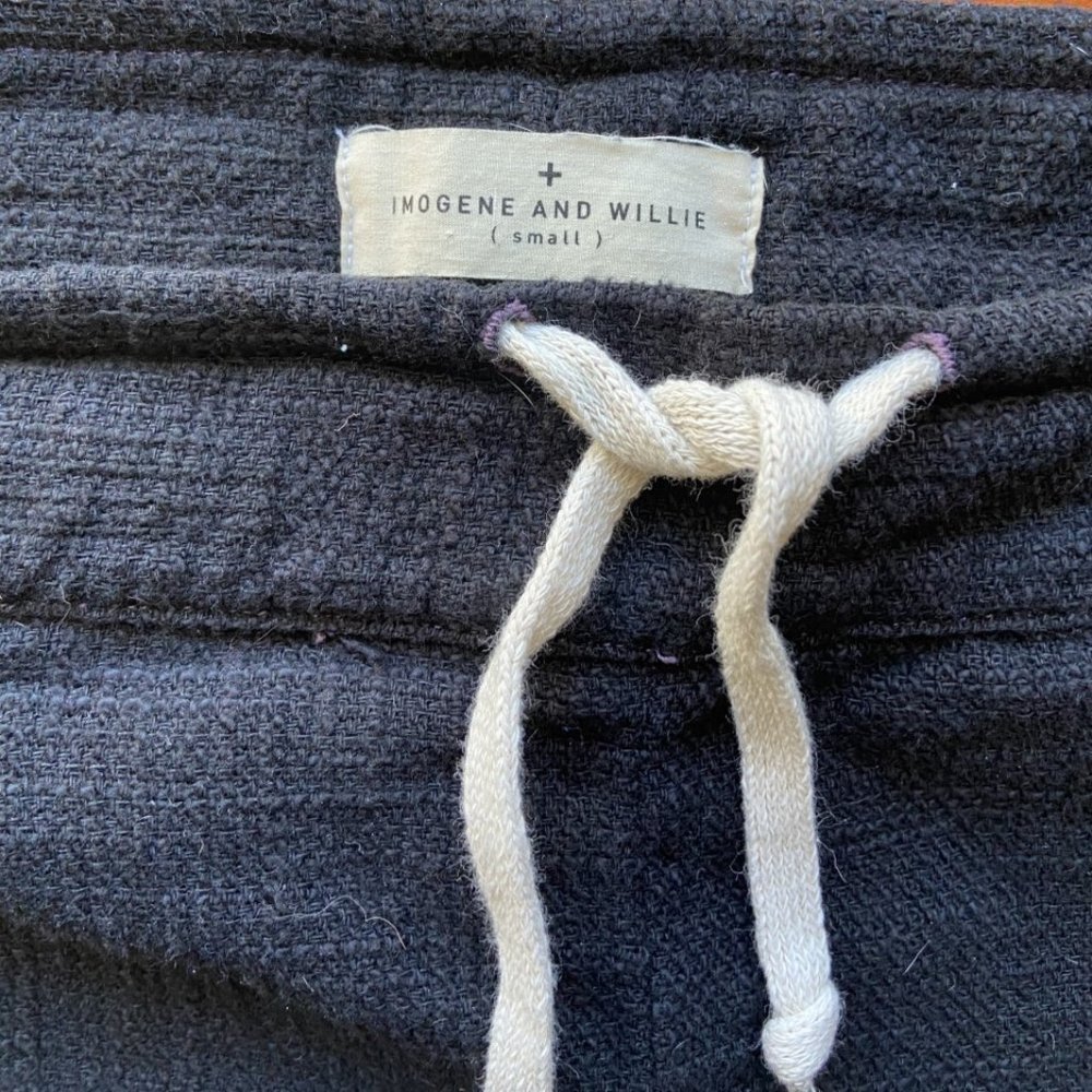 Imagene + Willie Lounge Pant in Black Small